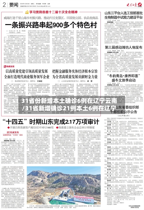 31省份新增本土确诊6例在辽宁云南/31省新增确诊21例本土6例在辽宁-第3张图片