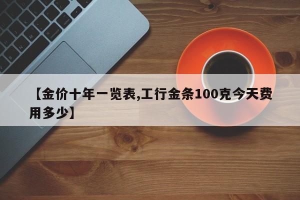 【金价十年一览表,工行金条100克今天费用多少】