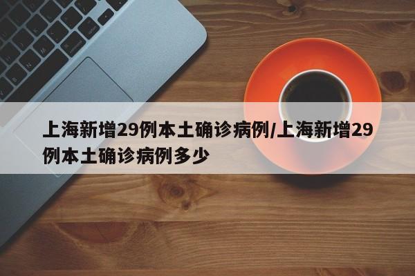 上海新增29例本土确诊病例/上海新增29例本土确诊病例多少