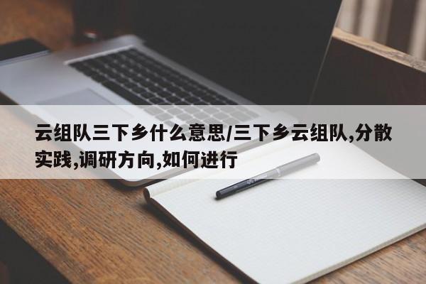 云组队三下乡什么意思/三下乡云组队,分散实践,调研方向,如何进行